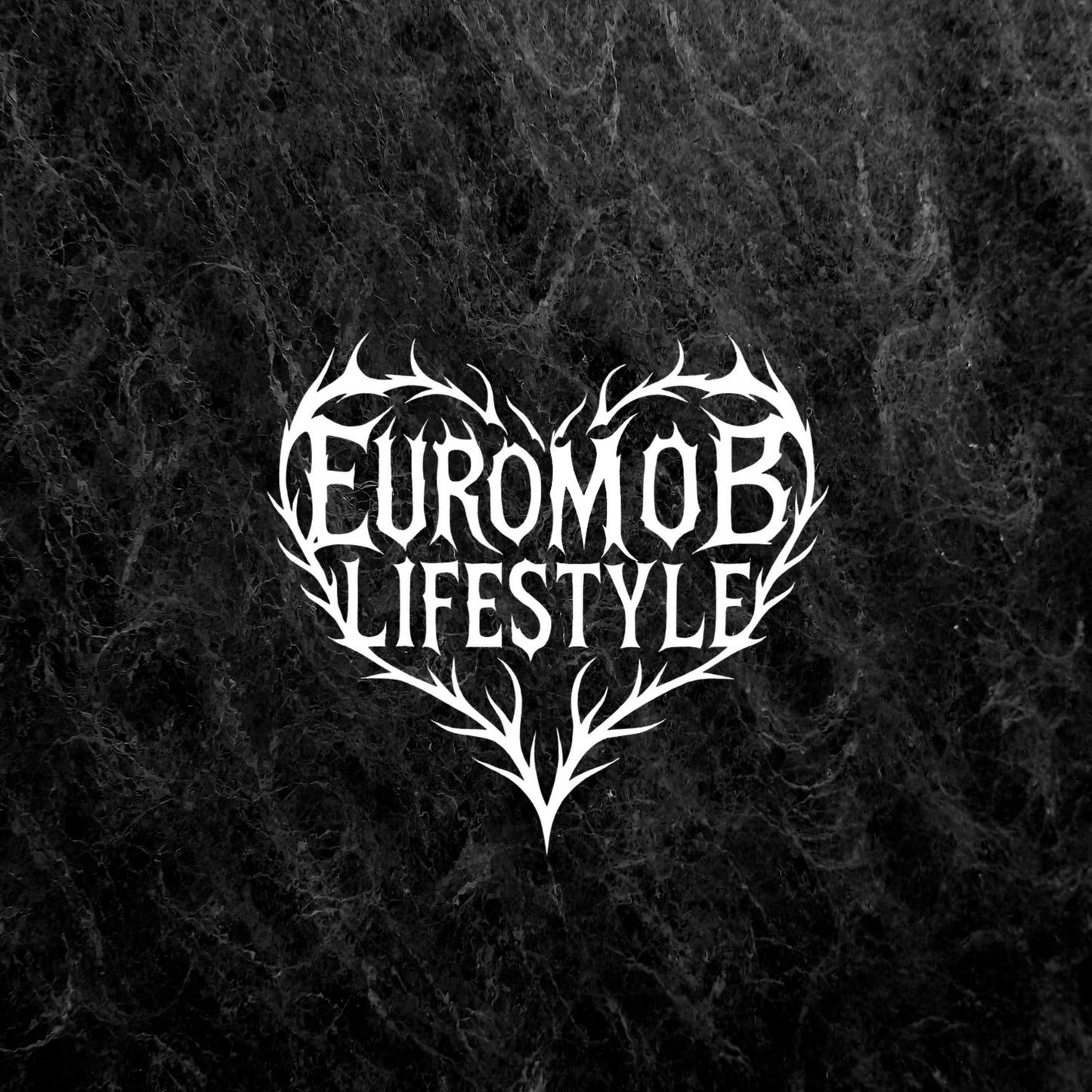 New: Metal Heart Decal