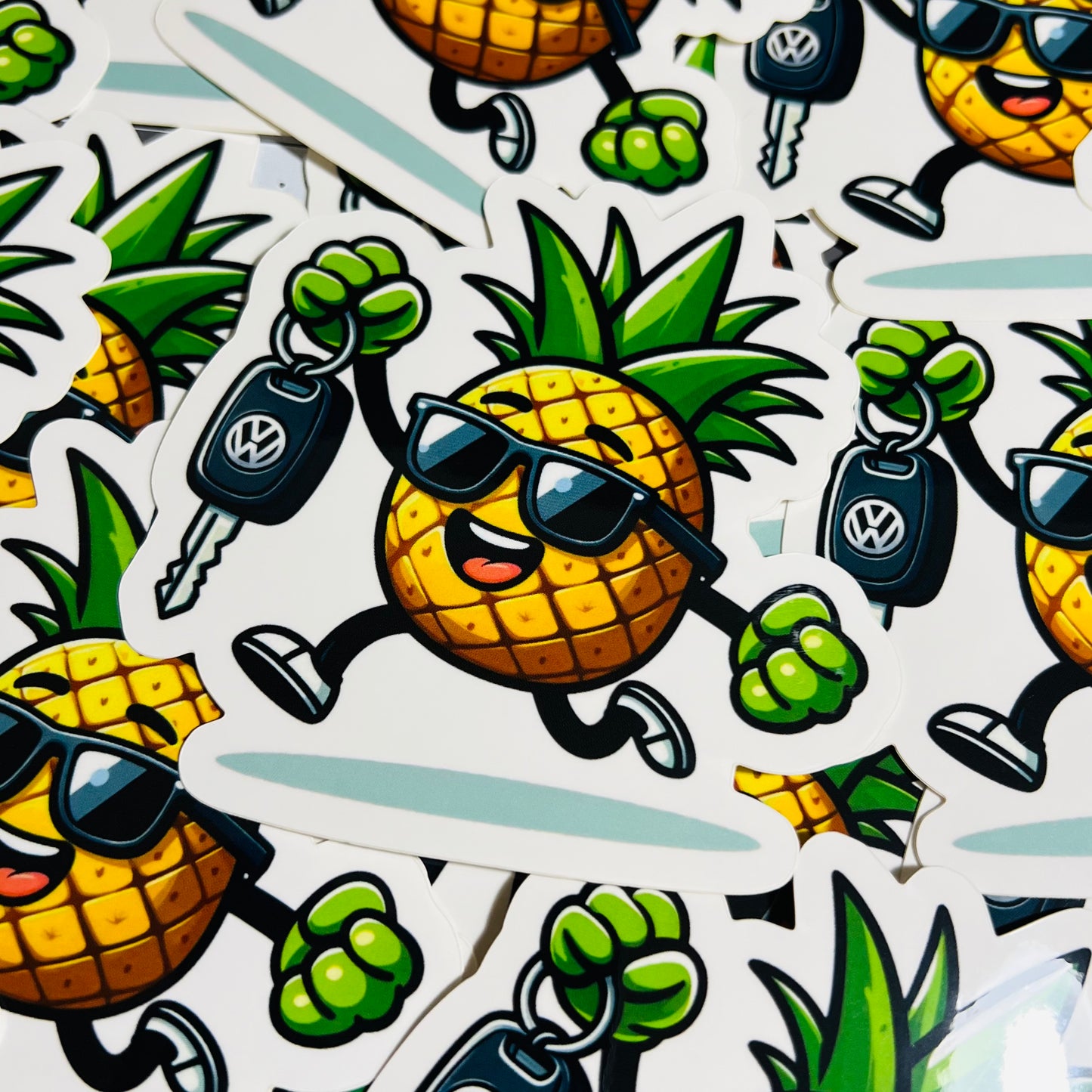 Sticker - Pineapple Mascot