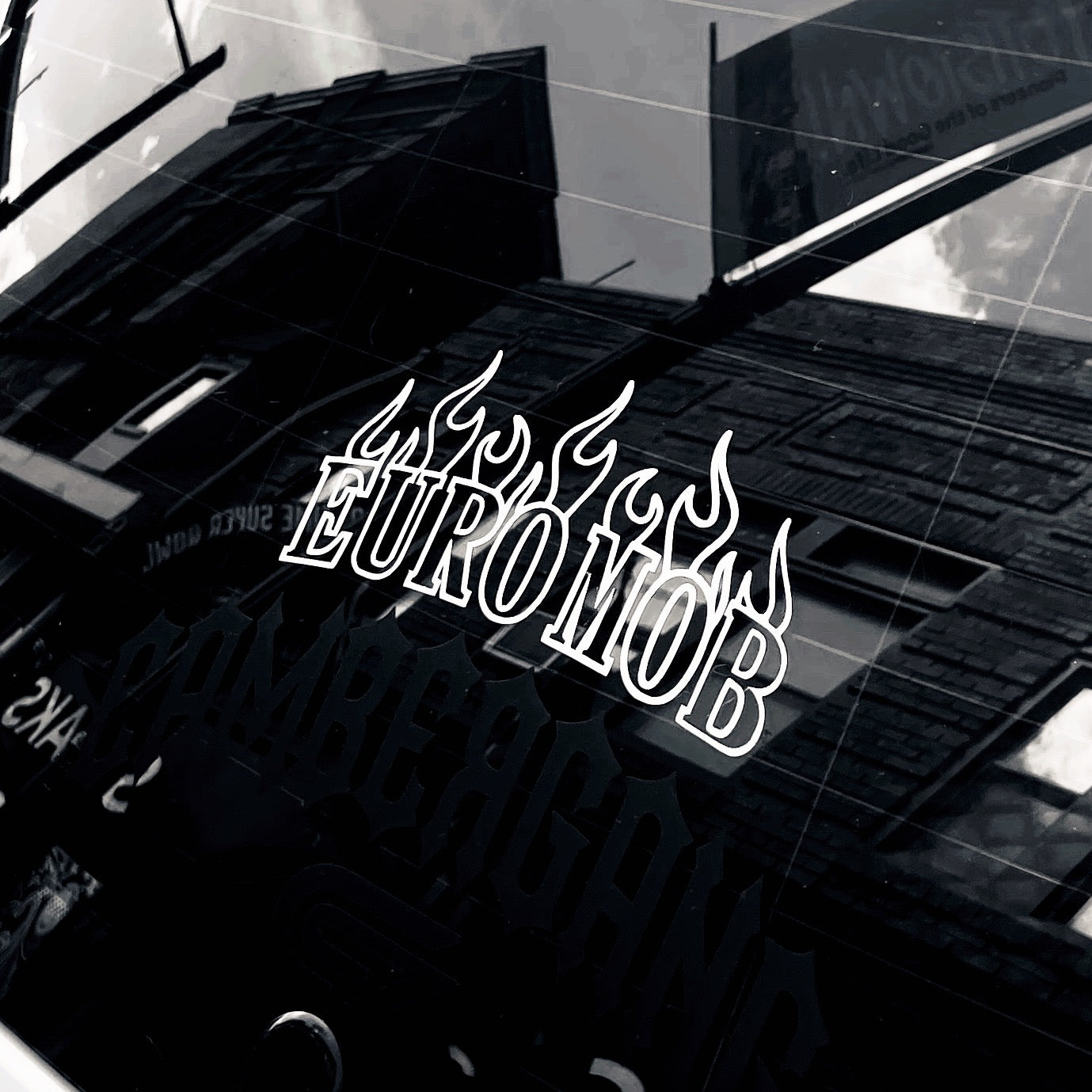 Flame Decal (Hollow Cut)