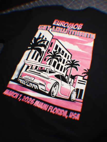 ASM GET LOW: MIAMI x EUROMOB Event Tee