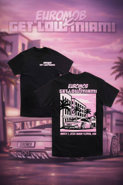 ASM GET LOW: MIAMI x EUROMOB Event Tee
